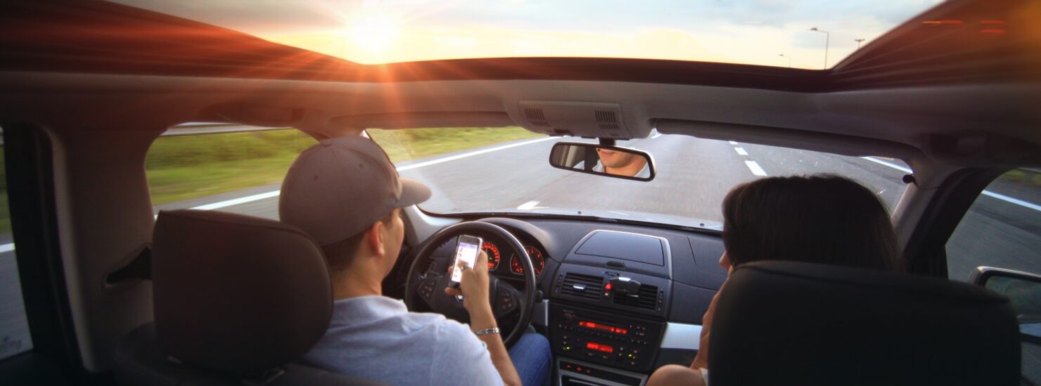people driving